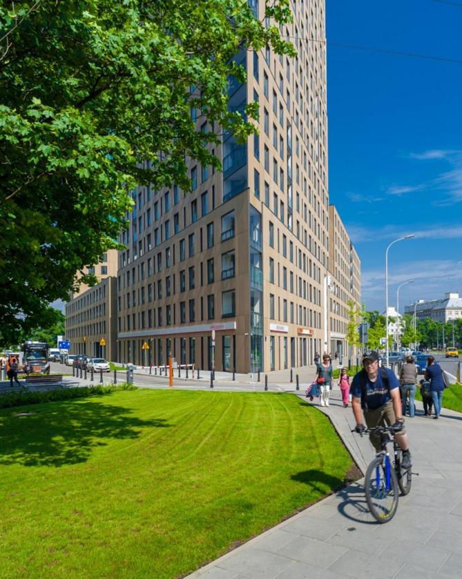 Golden Apartments Warsaw - Bright And Stylish Apartment -City Center - Stawki Varsóvia Exterior foto